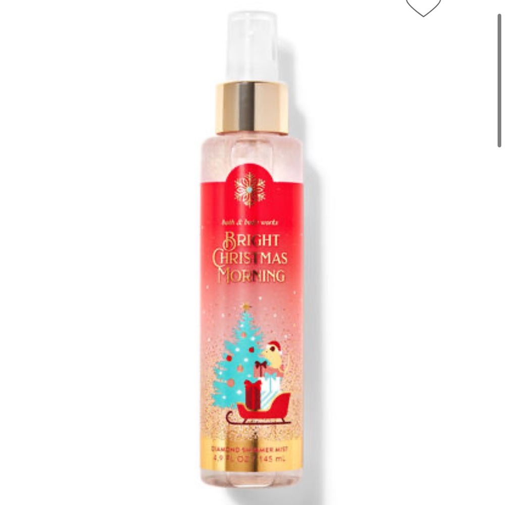 SALE! BATH AND BODY WORKS BRIGHT CHRISTMAS MORNING DIAMOND SHIMMER